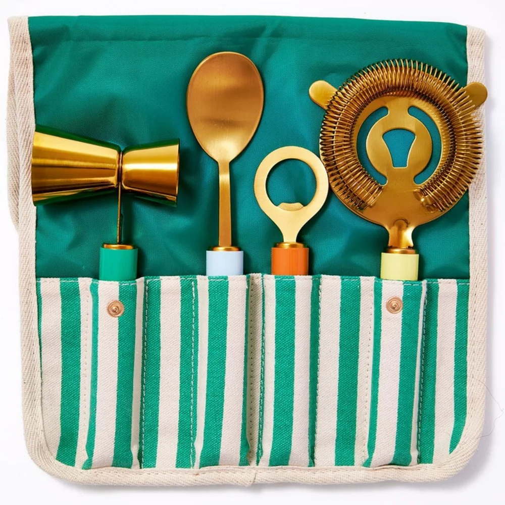 New Bar Tool Set With Case